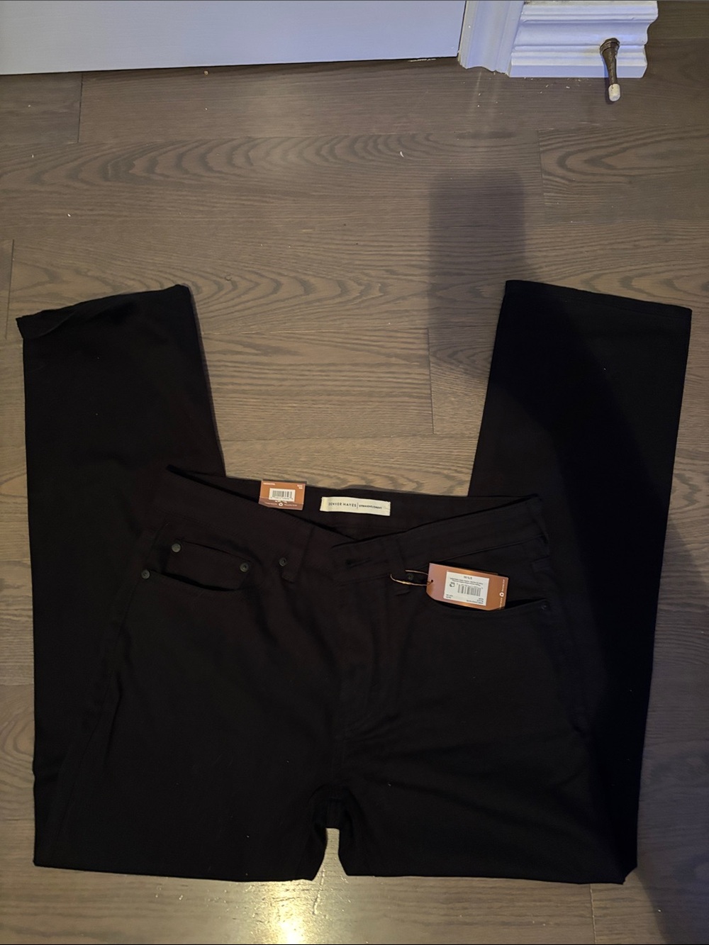Men's Denver Hayes Black Jeans - Classic Straight Fit